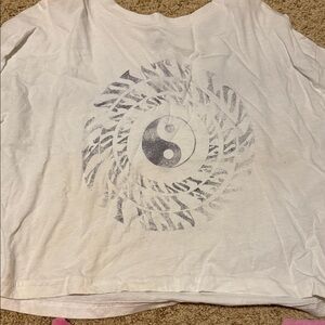 Garage White Graphic Tee